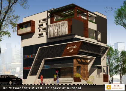Mixed use space Viswa Kurnool Project